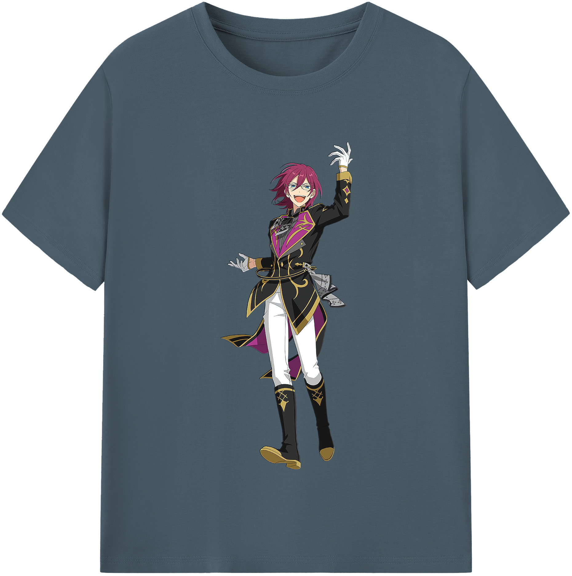 （画像用） あんさんぶるスターズ! Ensemble Stars 綿100％半袖Tシャツ（フロントプリント）